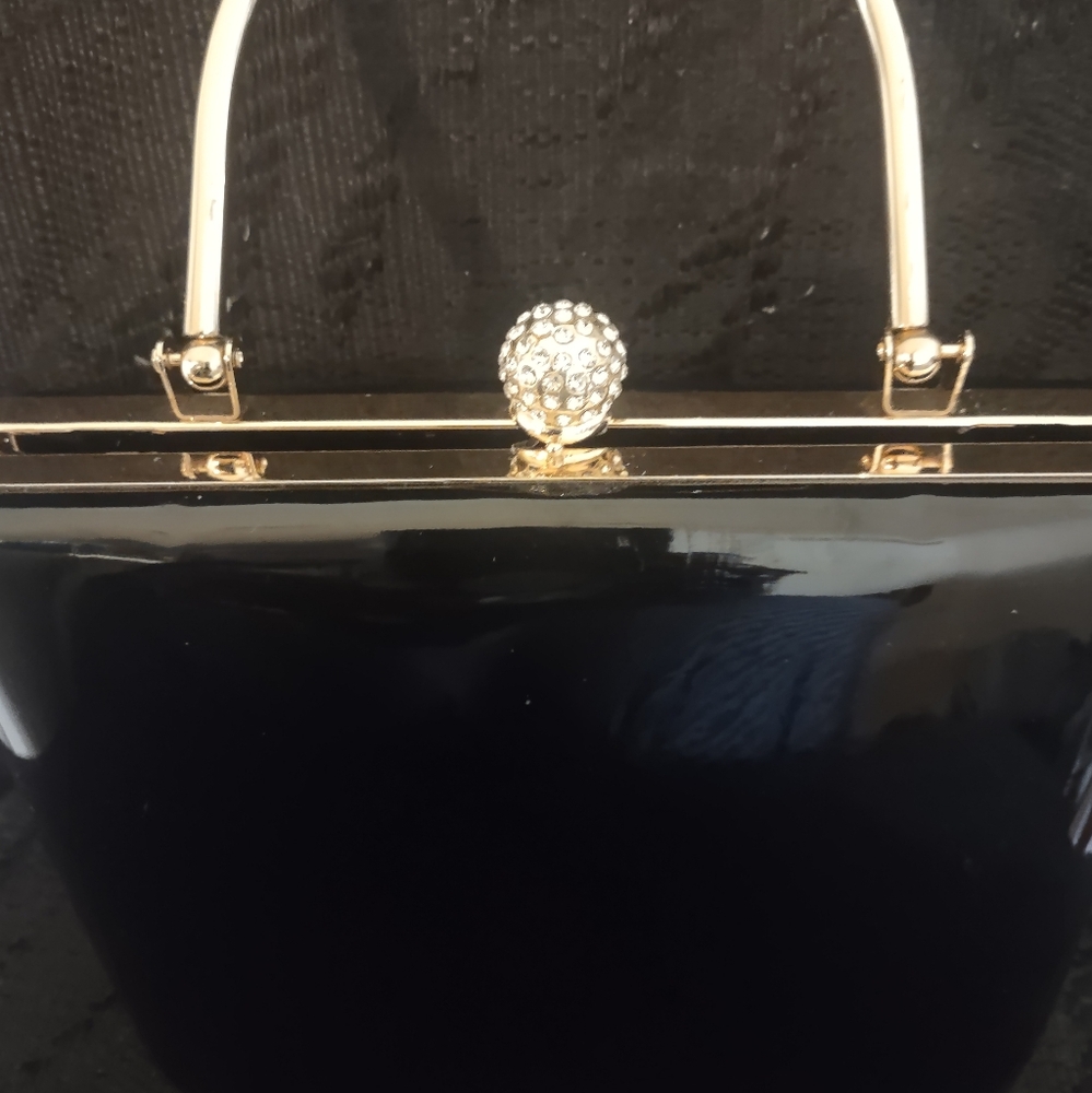 Elegant Black Clutch Bag